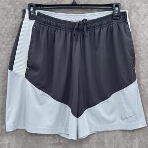 Nike Dri-FIT Shorts Mens XL Gray Colorblock Athletic Gym Running Training Jogger